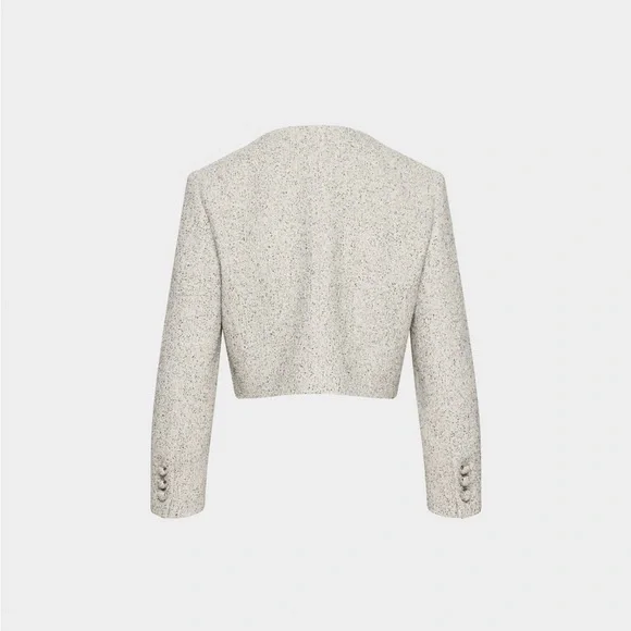 NEW! ARITZIA Babaton Acquire Jacket - Tweed (Ecru/Black)
